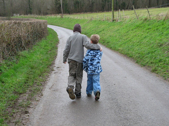 boys walking 2